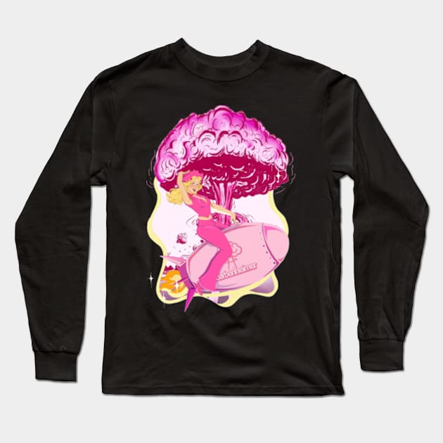 barbie oppenheimer new stye Long Sleeve T-Shirt by unknow user